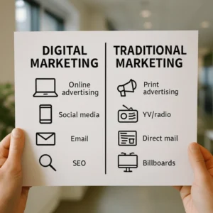 Digital Marketing versus Traditional Marketing